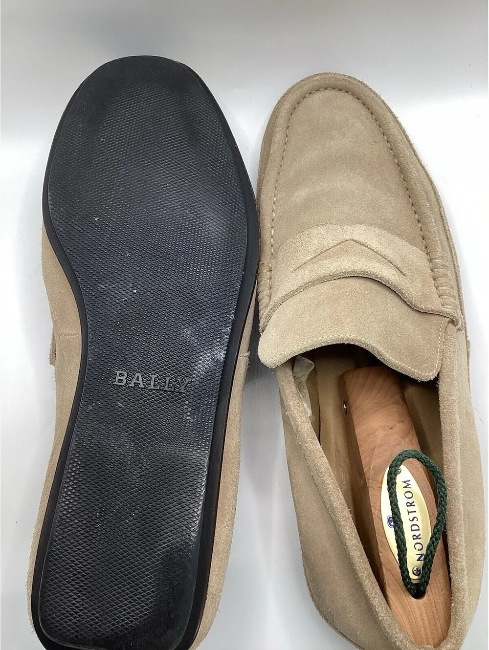 Bally badgley suede